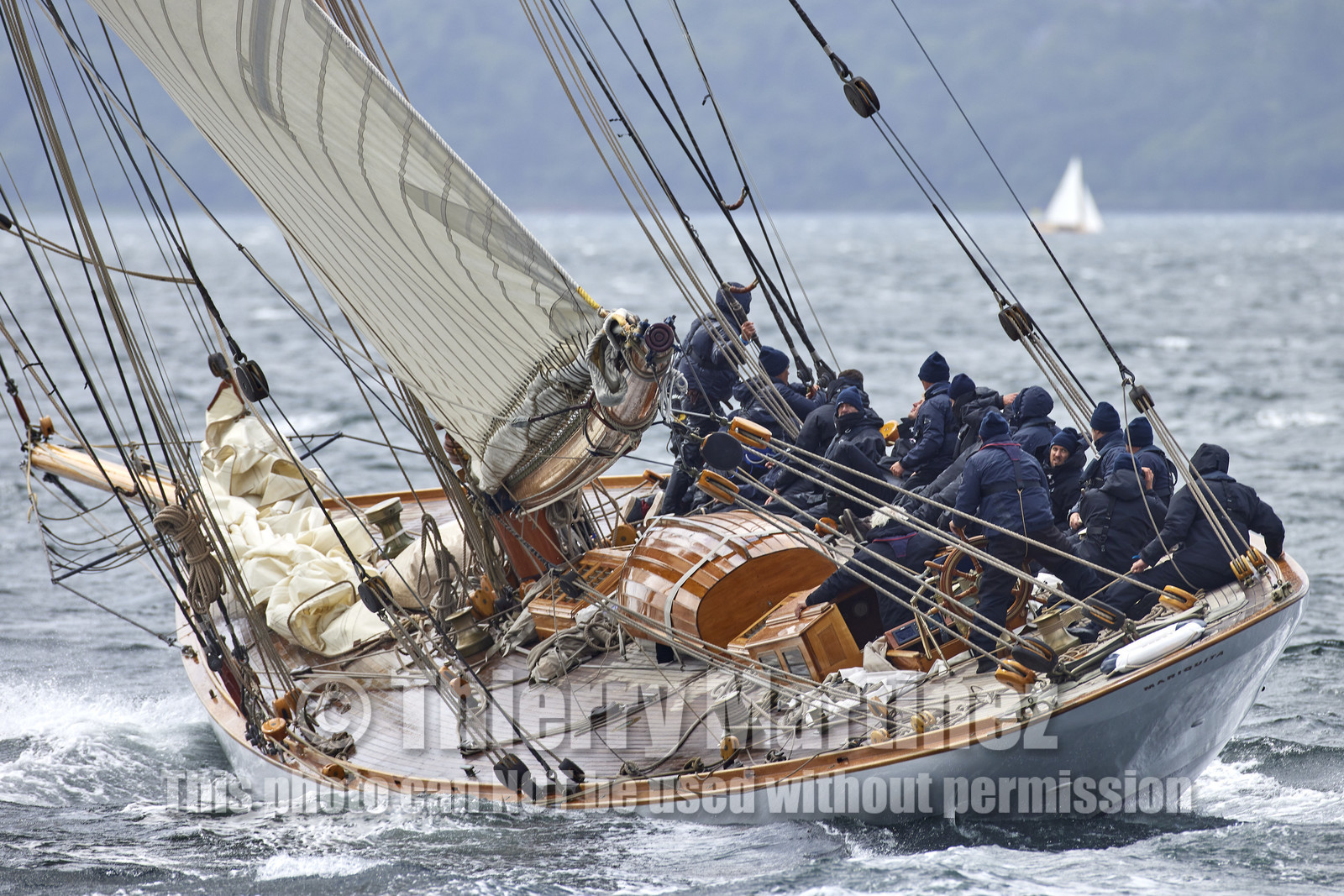 22_17006   © Thierry Martinez.FAIRLIE,SCOTLAND - UK 12th June 20222022 RICHARD MILLE FIFE REGATTA.Day 2 : LARGS to ROTHESAY