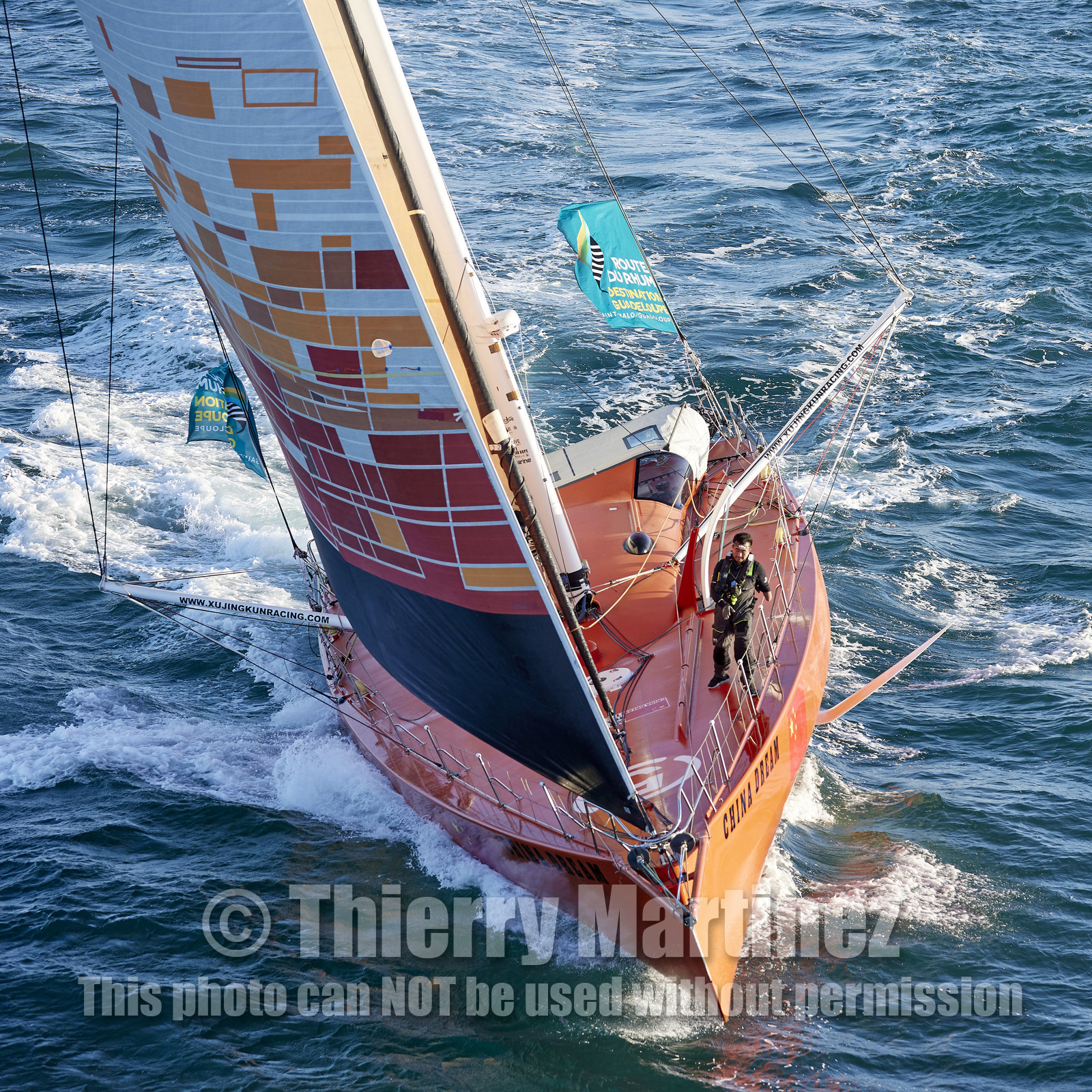 22_40435   © Thierry Martinez.DINARD, FRANCE. 9 Novembre  2022Départ de la 12éme ROUTE DU RHUM, transatlantique course à la voile en solitaire de St Malo(FRA)  à Pointe à Pitre (FRA-Guadeloupe) 3.543 milles nautiques.