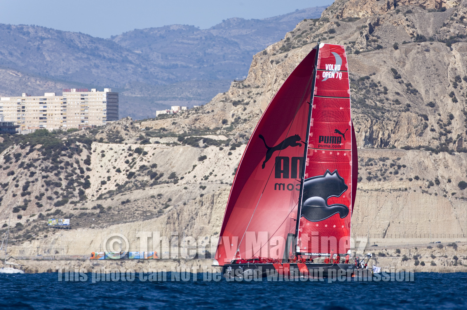 VOLVO OCEAN RACE - 2008 2009. IN-PORT RACE in Alicante-Spain.