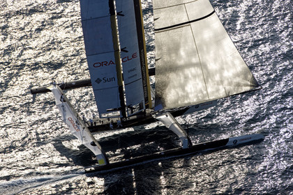 33rd  AMERICA'S CUP Valencia Spain, February 2010 - Defender:  ALINGHI (ALINGHI 5) vs Challenger : BMW Oracle Racing (USA 17)