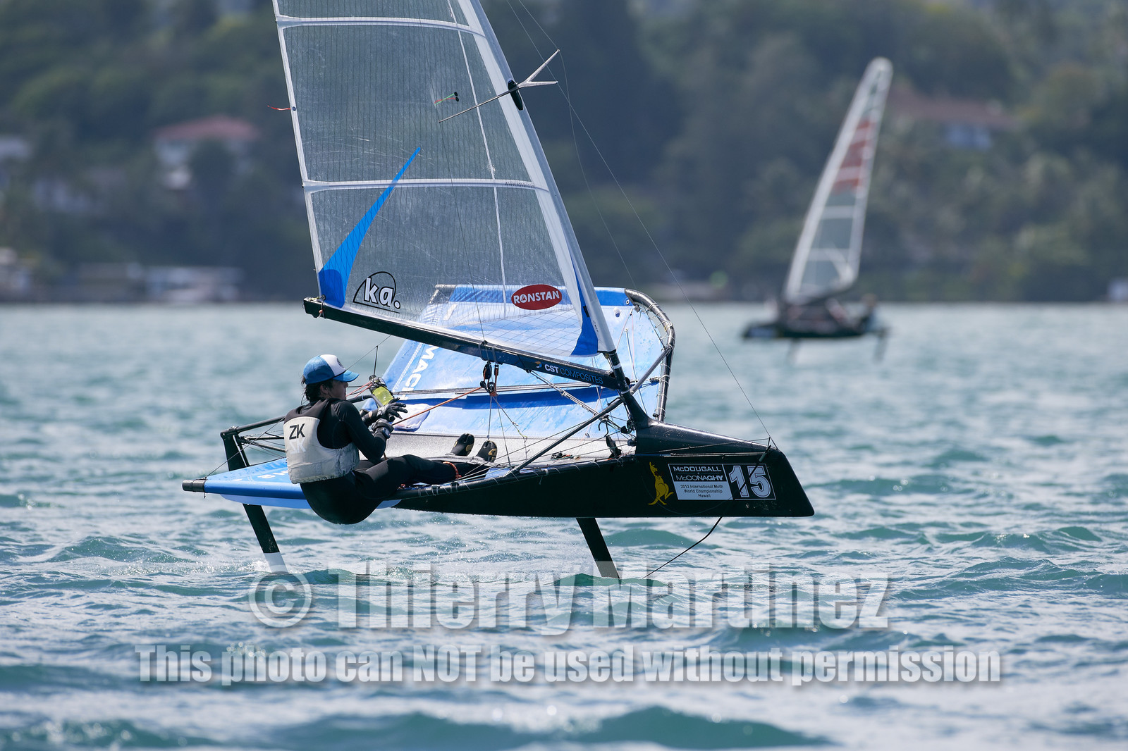 2013 US National International Moth - Kaneohe Bay - Hawaii -USA . 10-11 October 2013