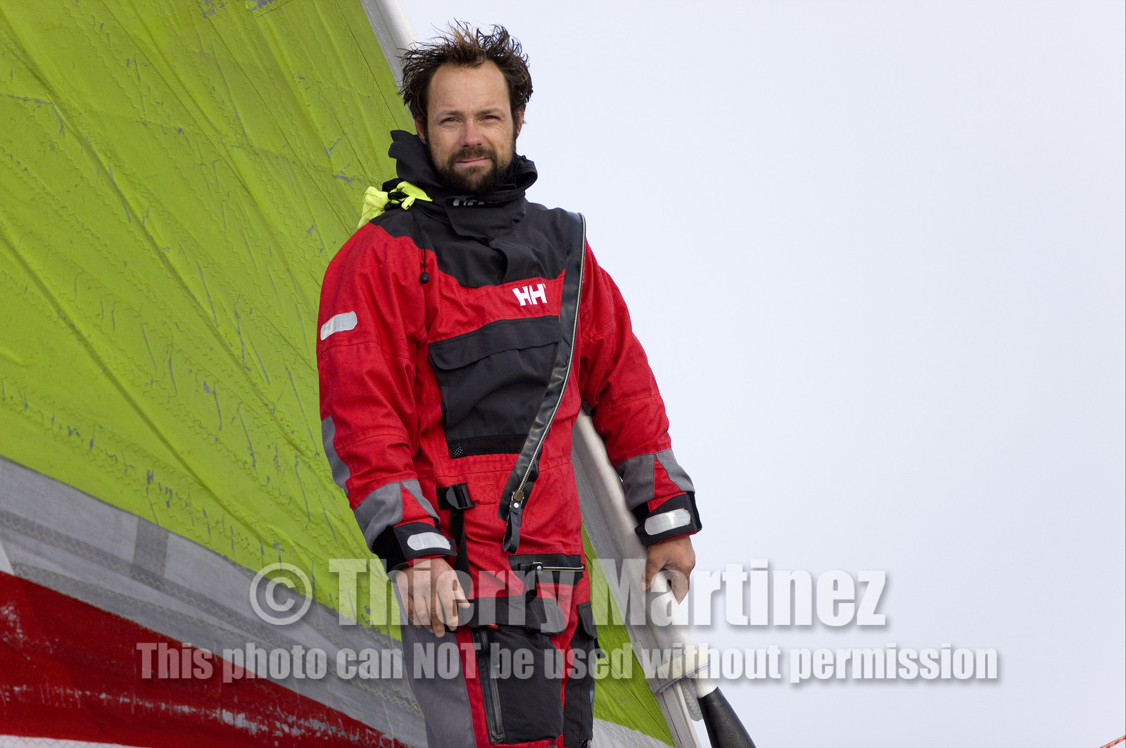 Thomas Coville (FRA) Solo Sailing Round the World Record attempt, Finish .