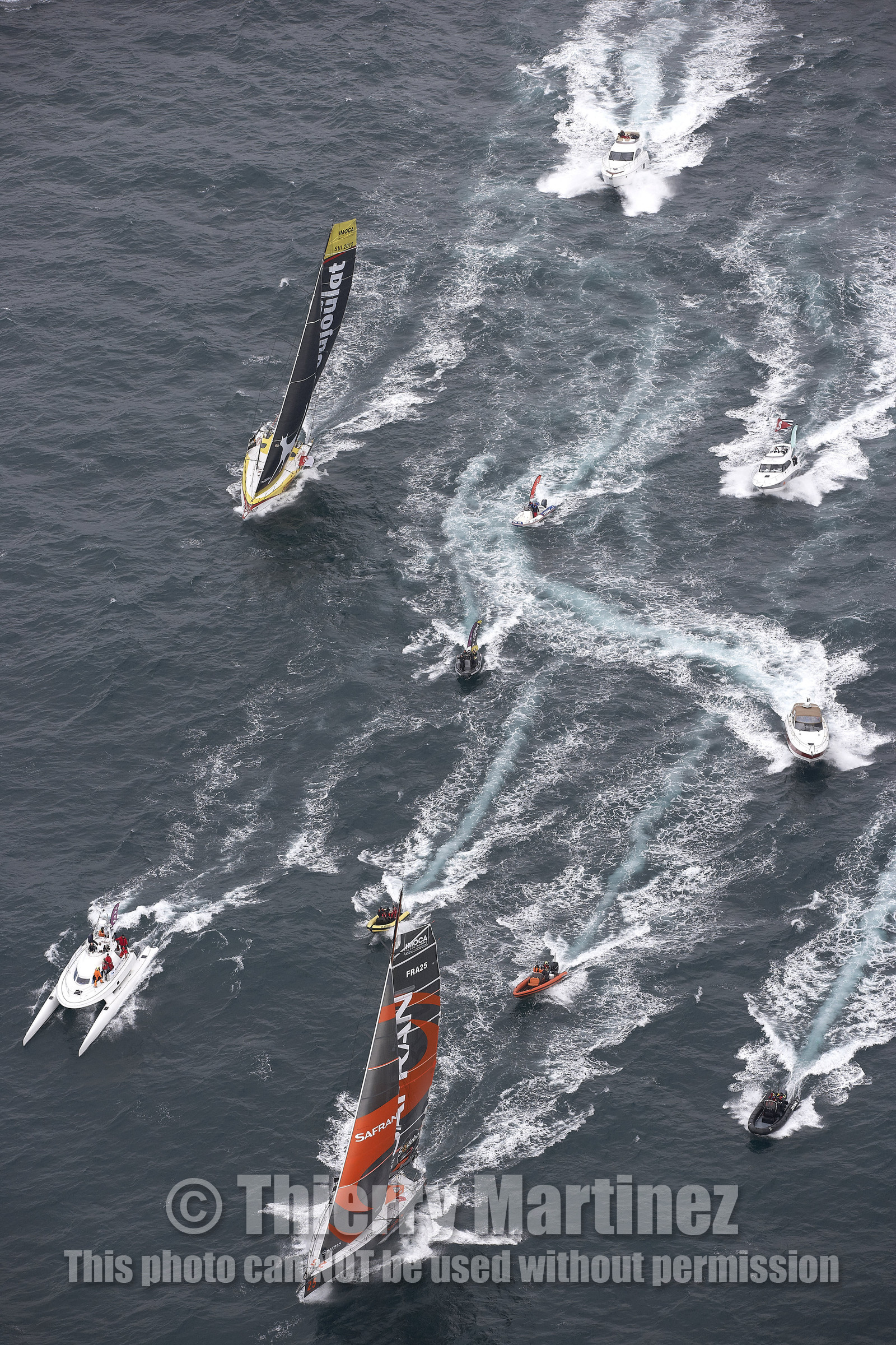 VENDEE GLOBE 2012 13 , Start 10 Nov 2012.