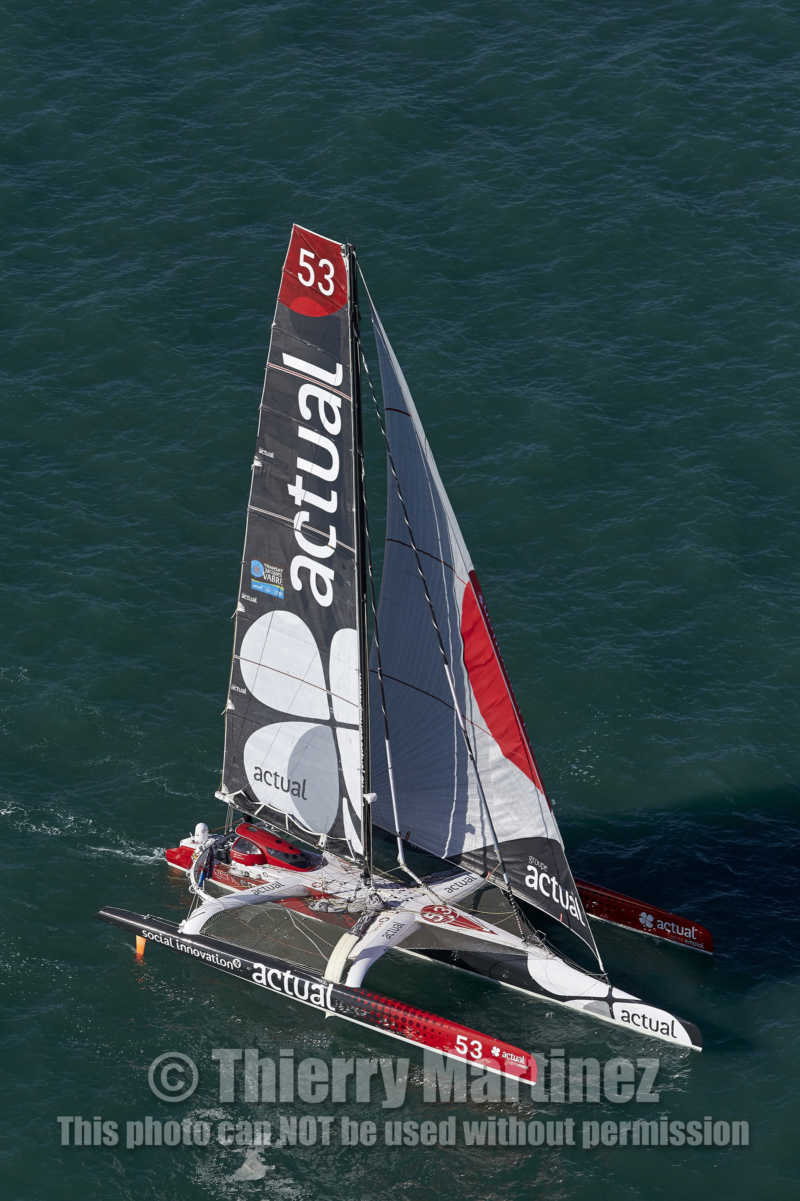 Départ Transat Jacques Vabre 2015.