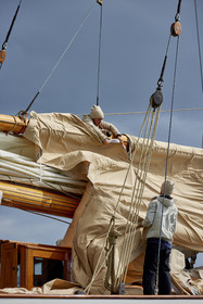 22_17122   © Thierry Martinez.FAIRLIE,SCOTLAND - UK 11th June 20222022 RICHARD MILLE FIFE REGATTA.Day 1. Race cancelled ,
