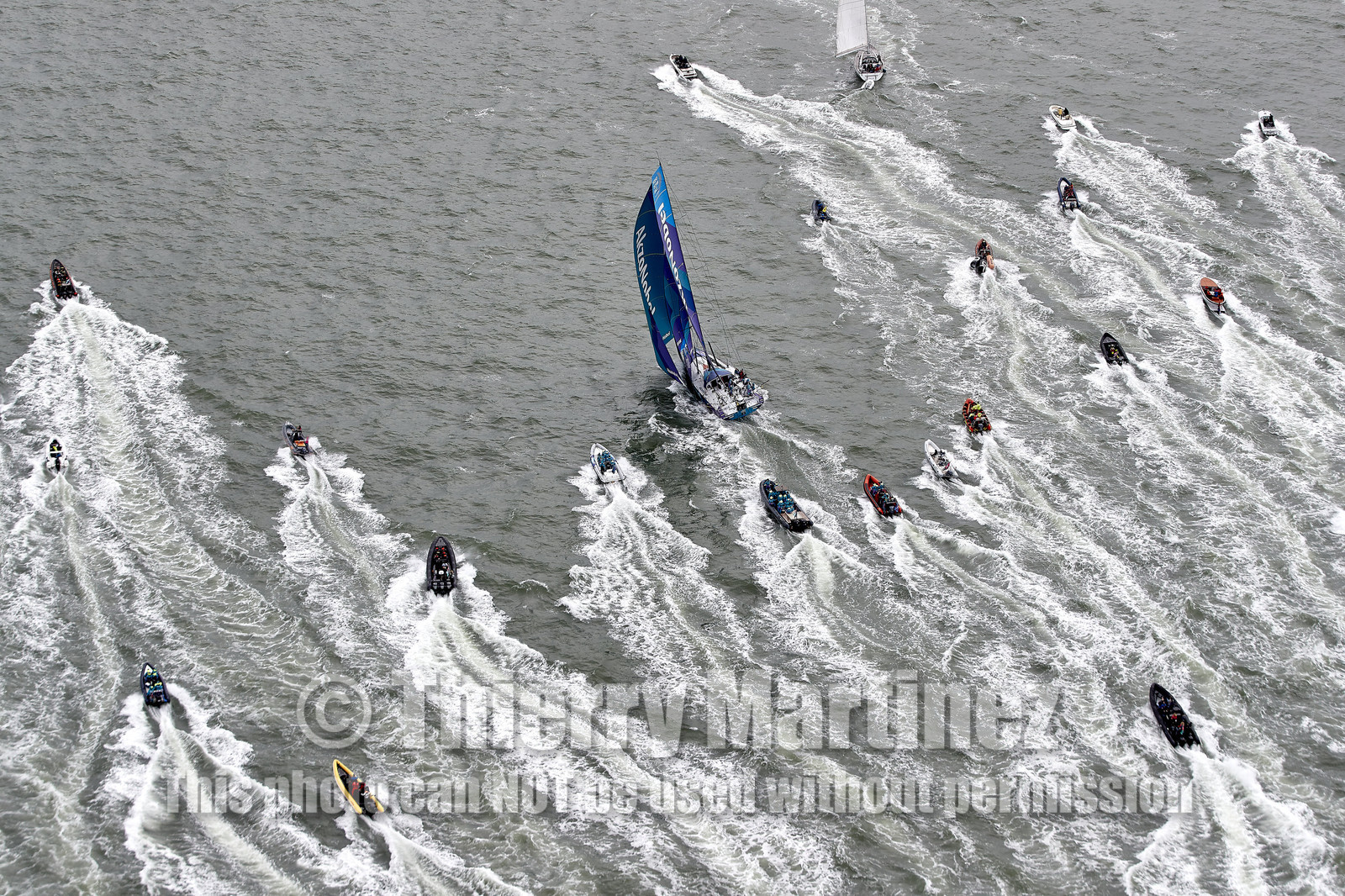 team AkzoNobel  in Volvo Ocean Race 2017-18.
