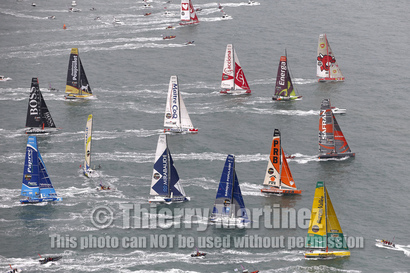 VENDEE GLOBE 2012 13 , Start  10 Nov 2012.