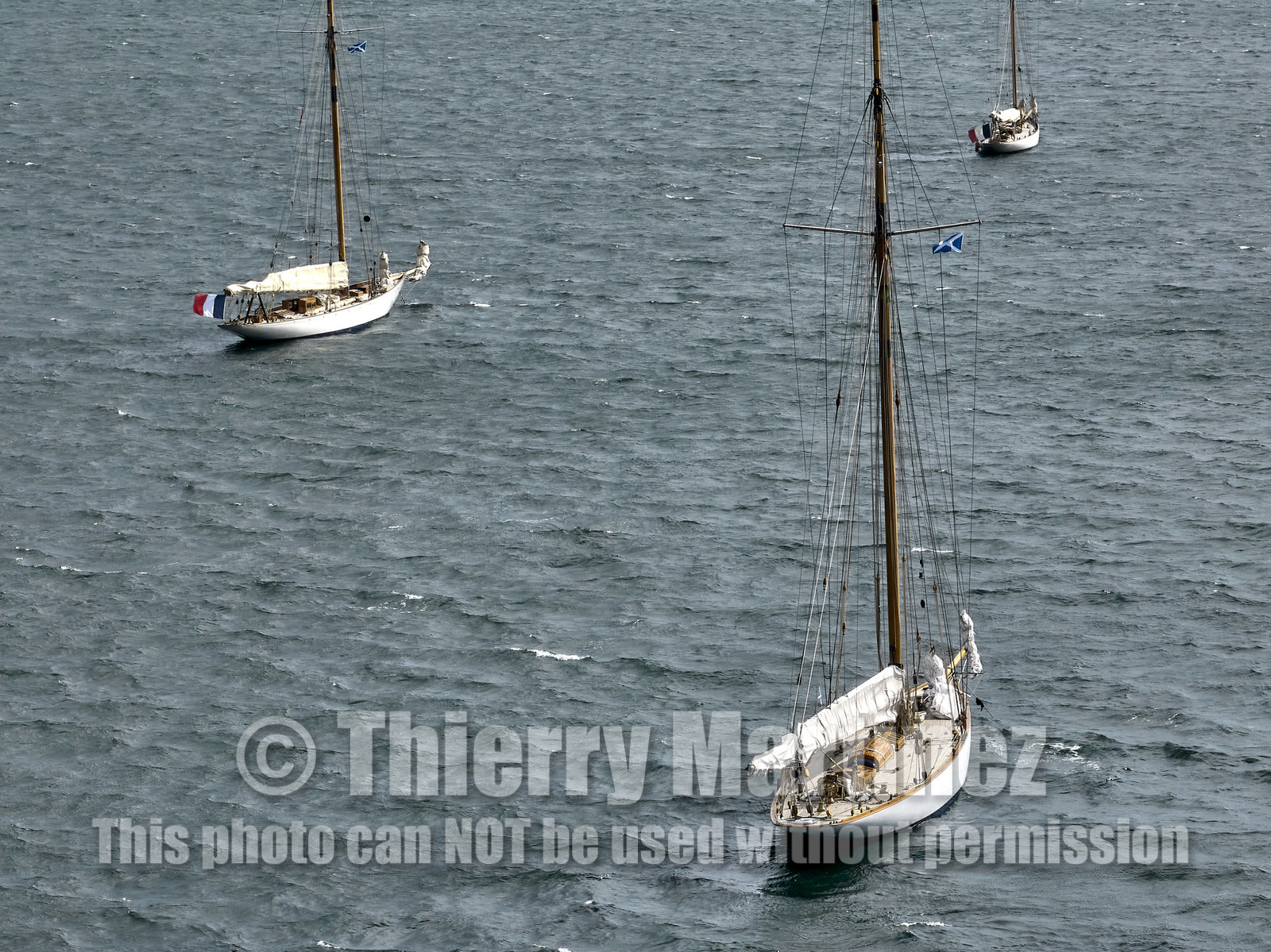 22_17006   © Thierry Martinez.FAIRLIE,SCOTLAND - UK 11th June 20222022 RICHARD MILLE FIFE REGATTA.Day 1. Race cancelled