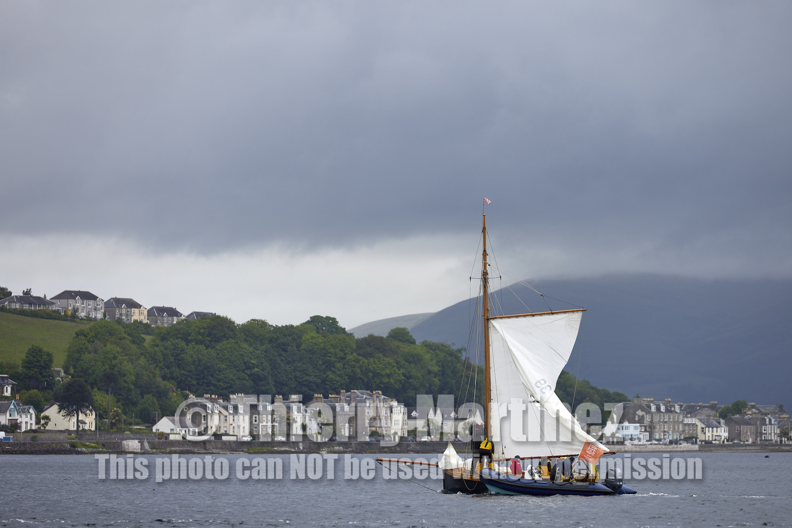 22_17006   © Thierry Martinez.FAIRLIE,SCOTLAND - UK 13th June 20222022 RICHARD MILLE FIFE REGATTA.Day 3;