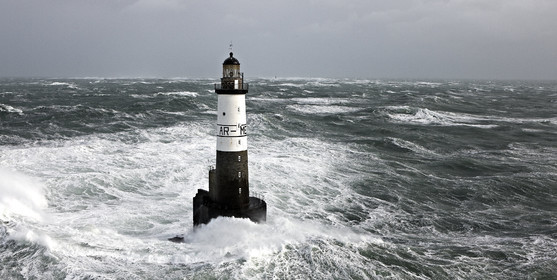 Tempête Ruth pointe Bretagne. 8 Fevrier 2014