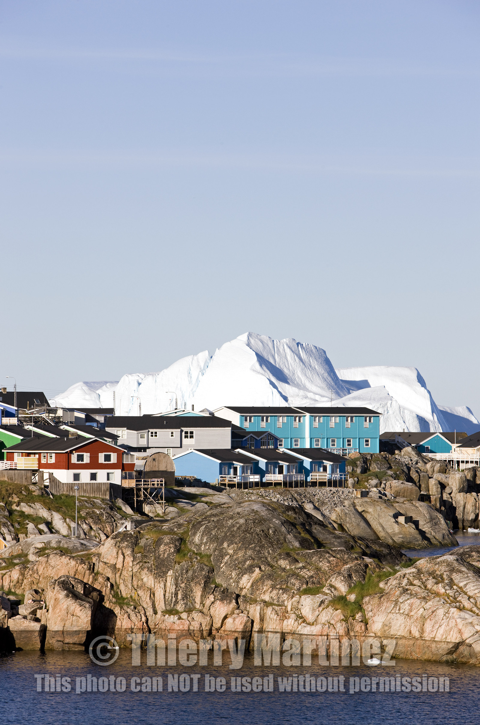Schooner LA LOUISE sailing on west coast of Greenland.