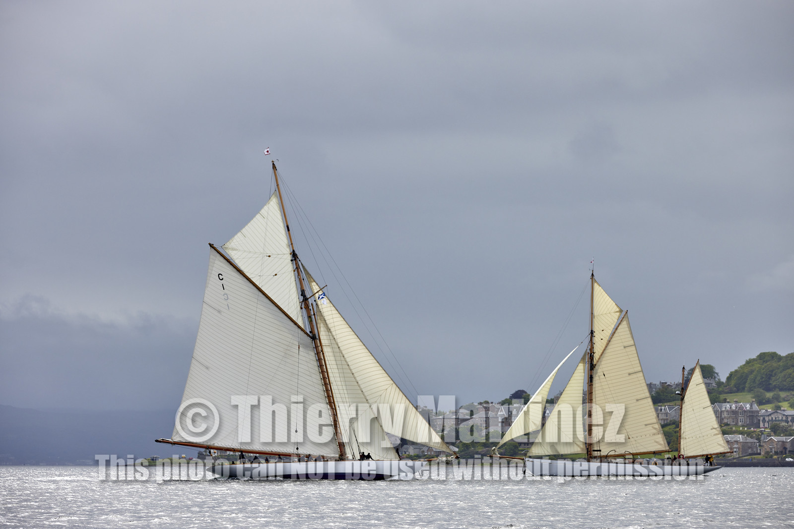 22_17006   © Thierry Martinez.FAIRLIE,SCOTLAND - UK 13th June 20222022 RICHARD MILLE FIFE REGATTA.Day 3;