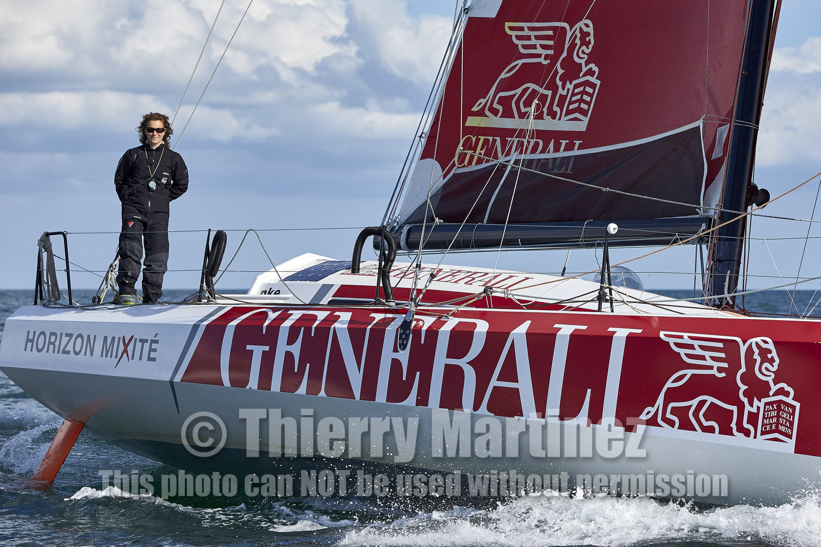 Isabelle JOSCHKE CLASS 40  GENERALI-HORIZON MIXITE