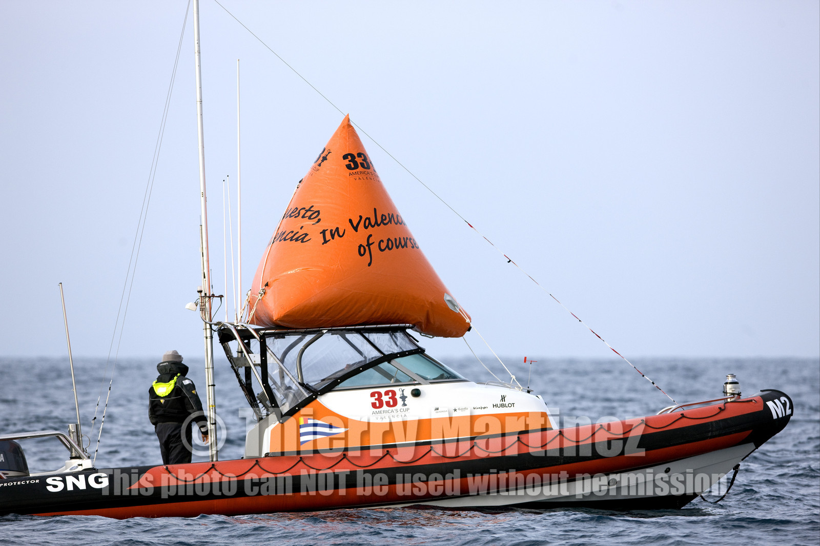 33rd  AMERICA'S CUP Valencia Spain, February 2010 - Defender:  ALINGHI (ALINGHI 5) vs Challenger : BMW Oracle Racing (USA 17)