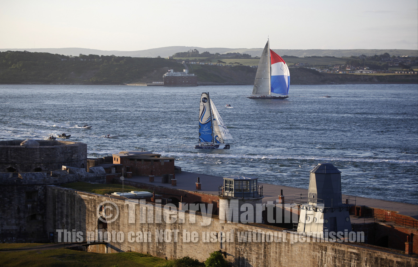 JP Morgan Asset Management Round The Island Race. 19 June 2010.