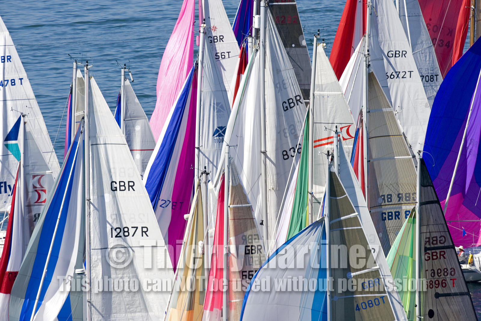 ROUND THE ISLAND RACE, ISLE OF WIGHT-UK . 3  June 2006.