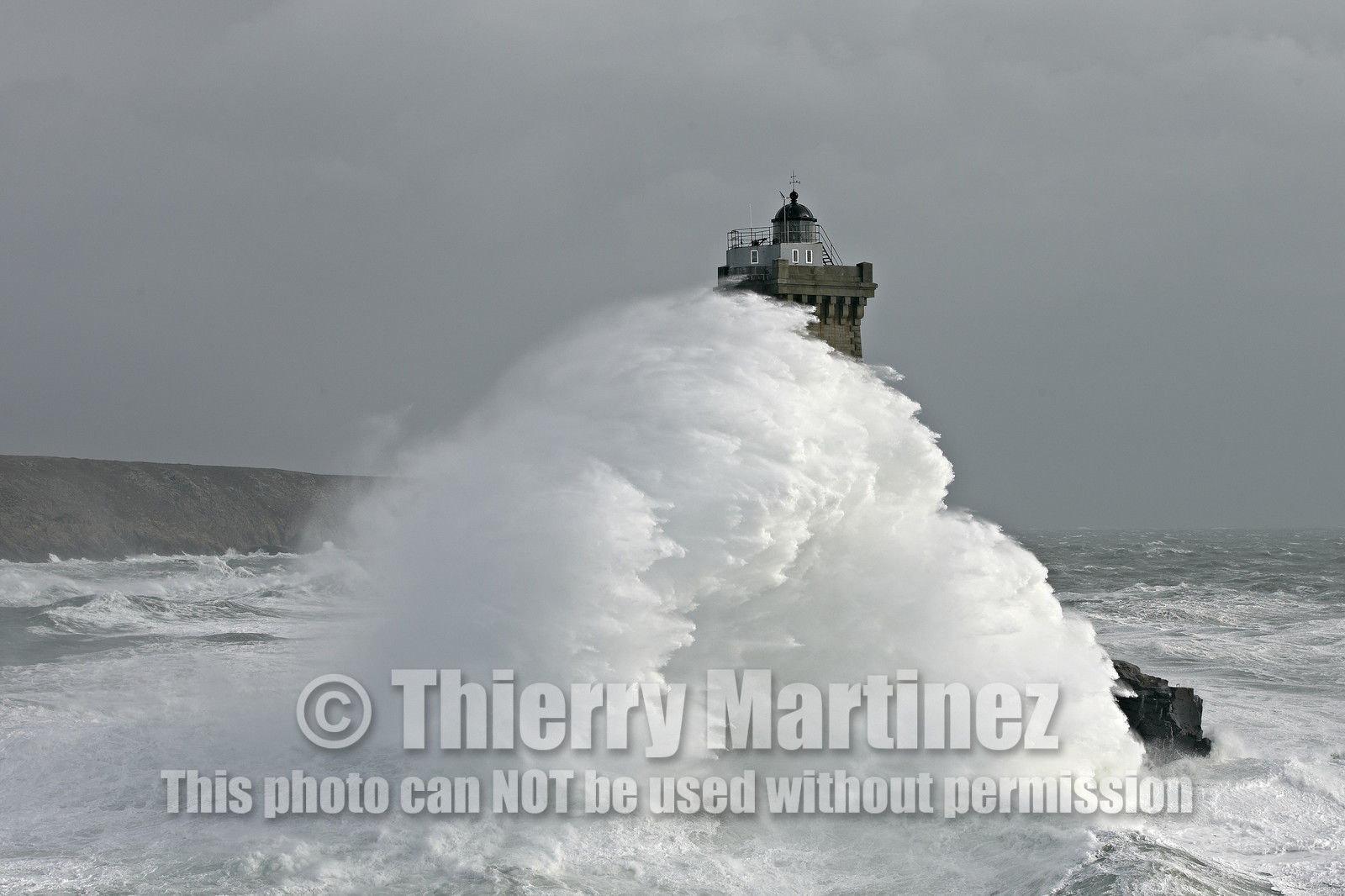Tempête Ruth pointe Bretagne. 8 Fevrier 2014