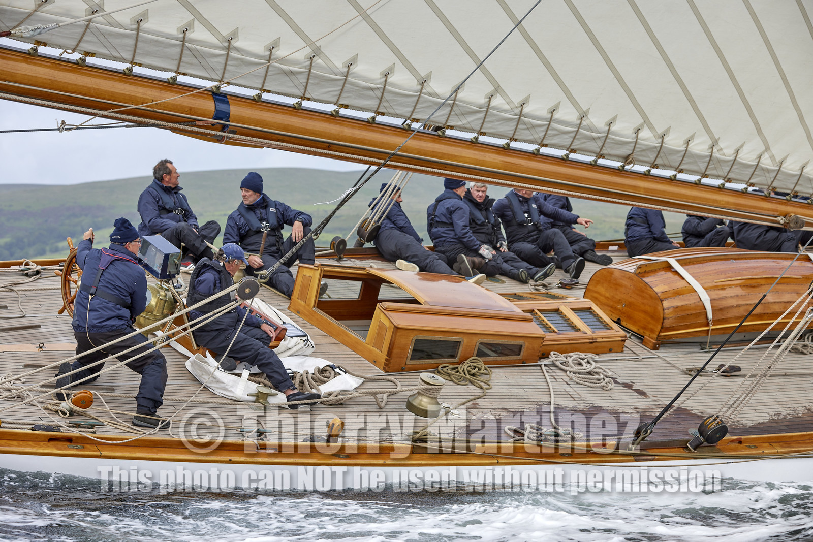 22_17006   © Thierry Martinez.FAIRLIE,SCOTLAND - UK 13th June 20222022 RICHARD MILLE FIFE REGATTA.Day 3;