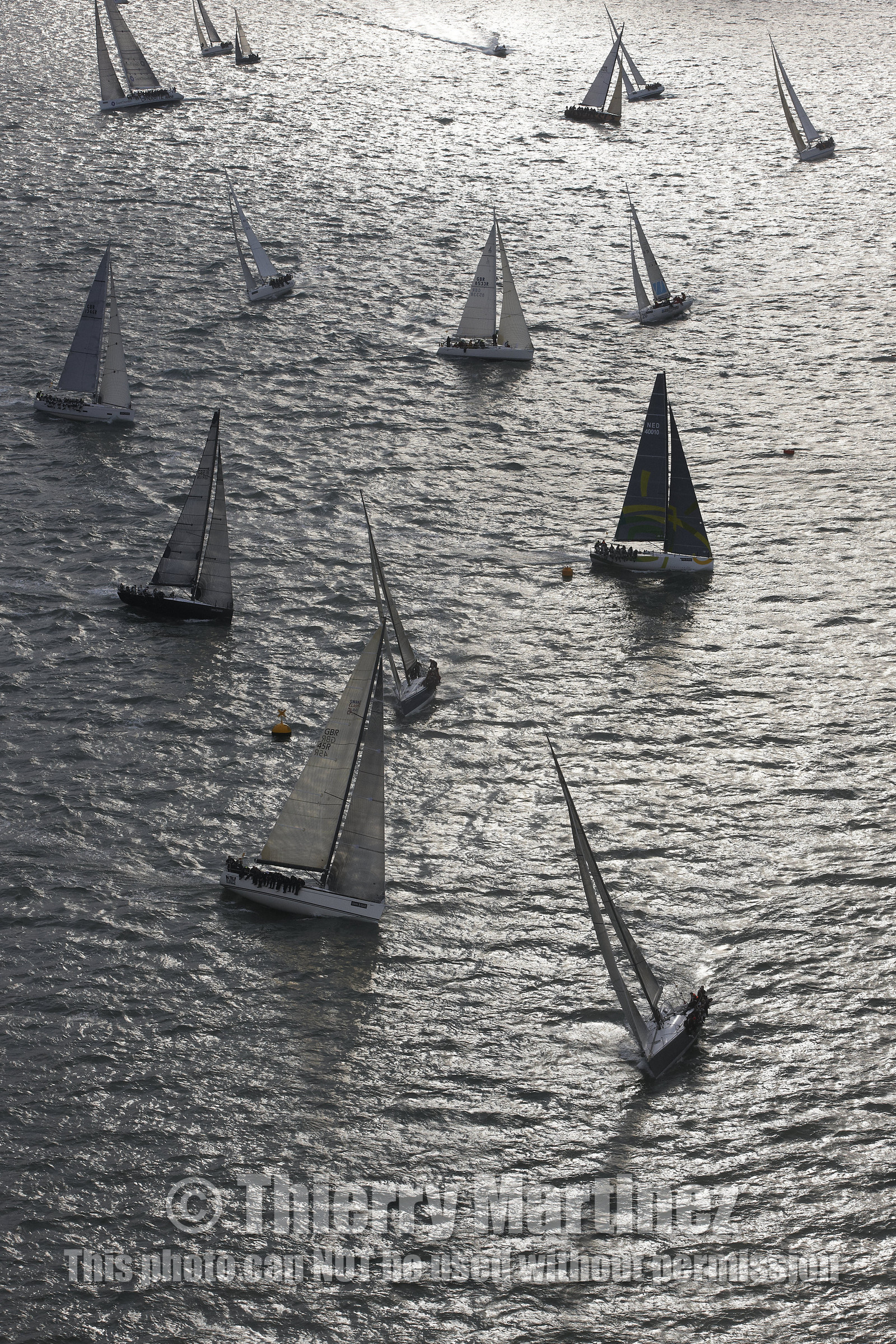 JP Morgan Asset Management Round The Island Race.
