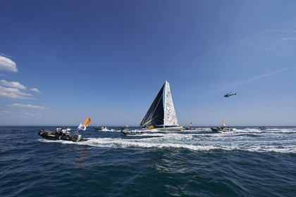 Arrival of NEW YORK-VENDEE (Les Sables d’Olonne) presented by Currency House & SpaceCode.