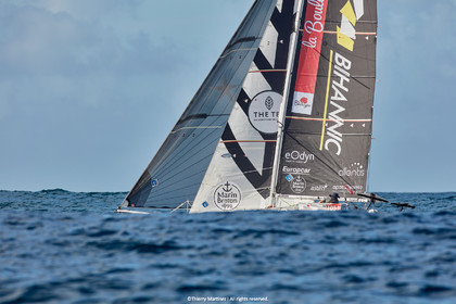 23_22829   © Thierry Martinez. LES SABLES D'OLONNE, 85 - FRANCE 25 septembre 2023.Départ MINI TRANSAT 2023. Départ du Dimanche 24 septembre retardé au Lundi 25 Sept .Les Sables d’Olonne (FRA)    Santa Cruz de la Palma ( Canaries)    St François ( Guadeloupe): 4050 NM.