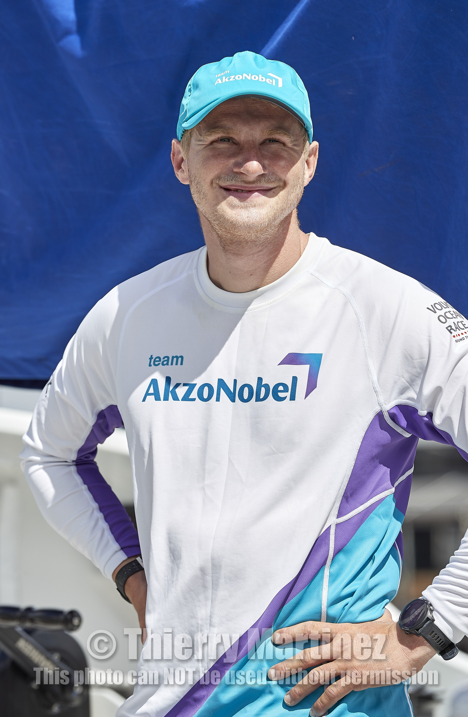 team AkzoNobel  in Volvo Ocean Race 2017-18.