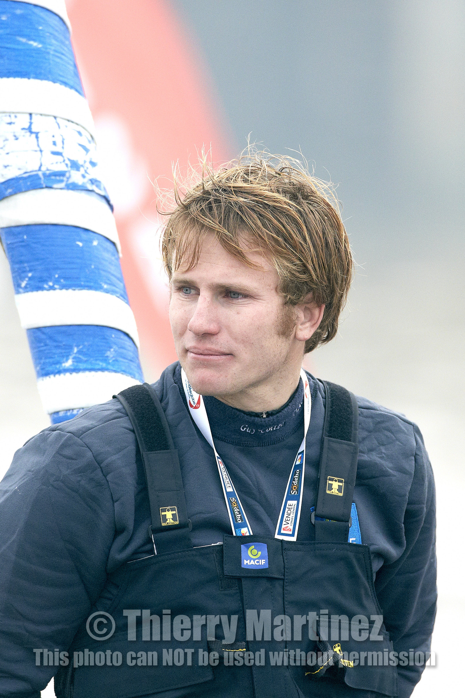 2012 13 VENDEE GLOBE. Winner arrival in Les sables d'Olonne (FRA