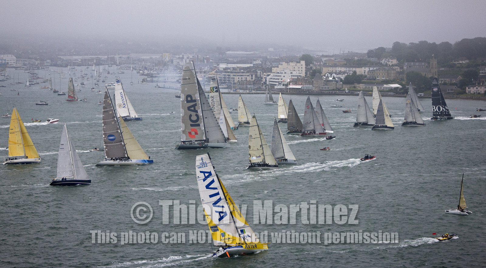 JPMorgan Asset Management Round The Island Race. 28 June 2008.