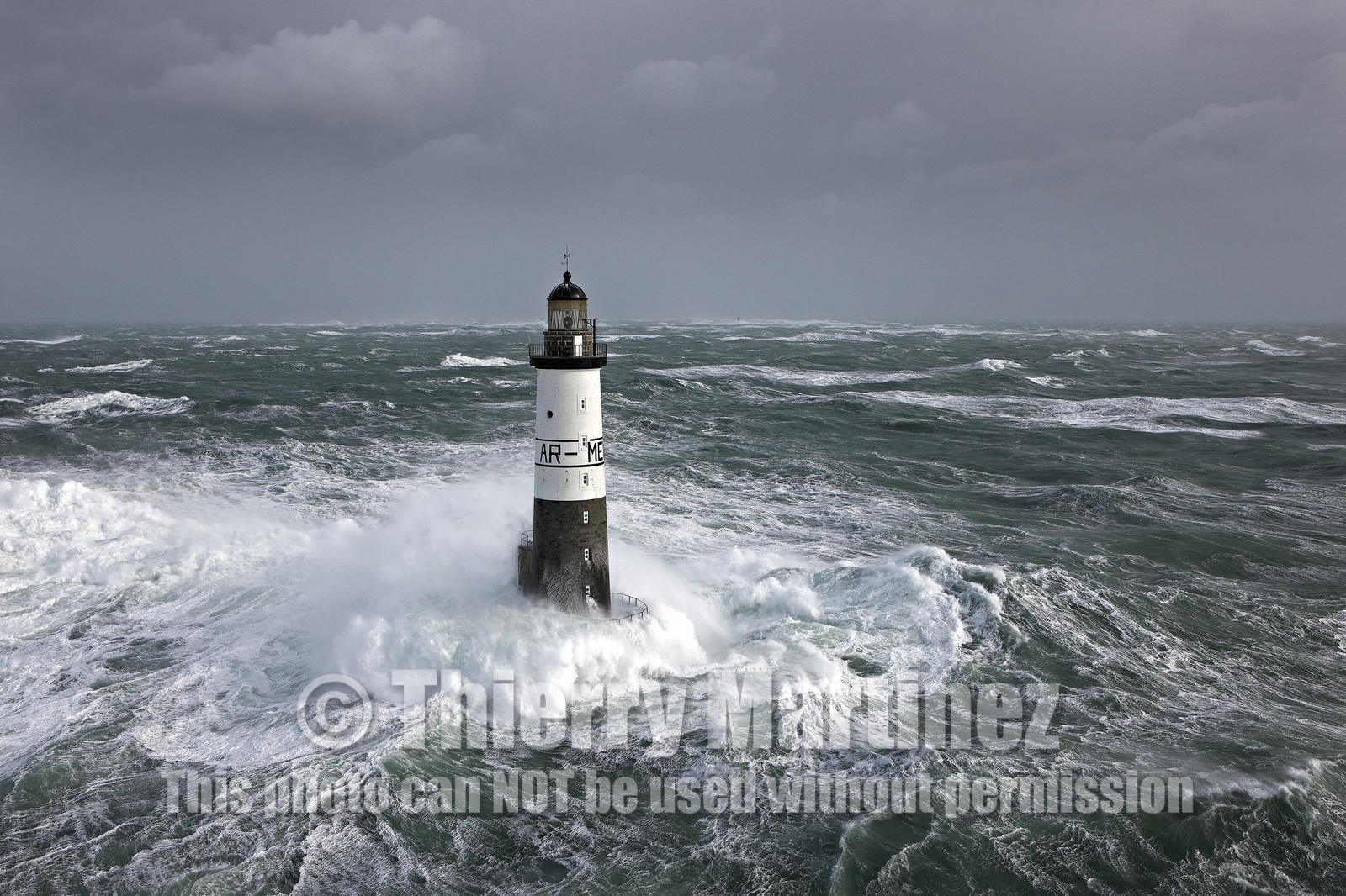 Tempête Ruth pointe Bretagne. 8 Fevrier 2014