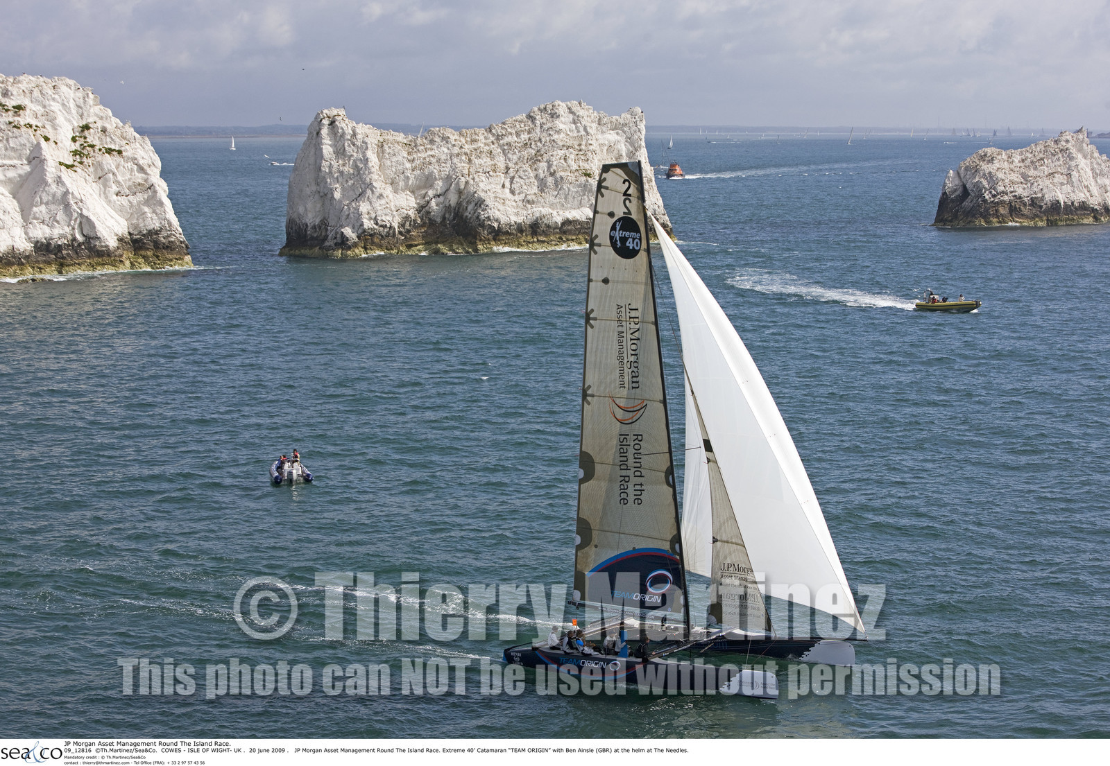 JP Morgan Asset Management Round The Island Race. 20 June 2009.