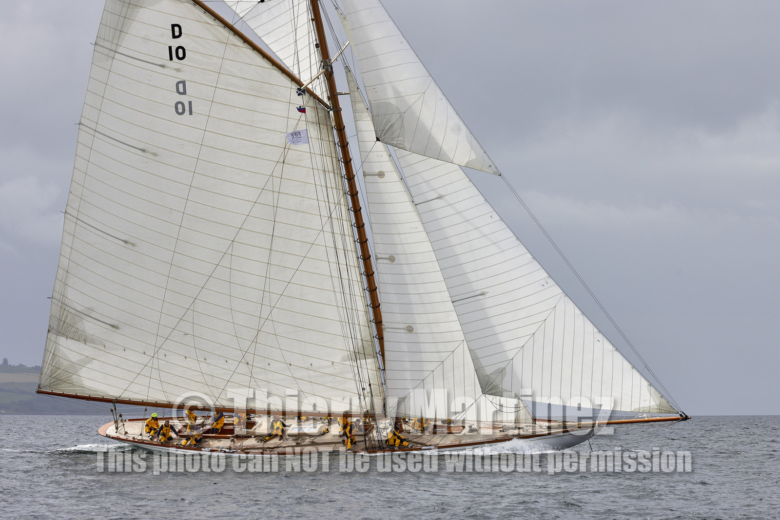 22_17006   © Thierry Martinez.FAIRLIE,SCOTLAND - UK 13th June 20222022 RICHARD MILLE FIFE REGATTA.Day 3;