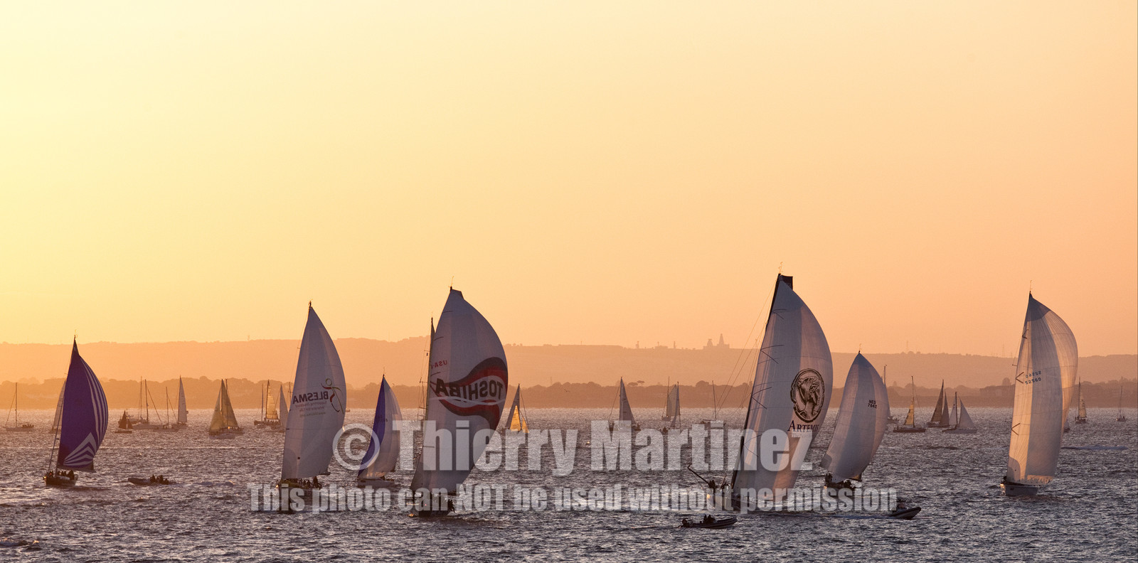 JP Morgan Asset Management Round The Island Race. 19 June 2010.