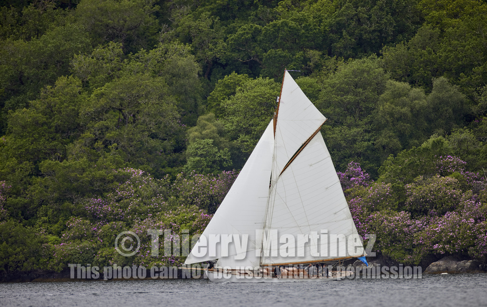 22_21861  © Thierry Martinez.FAIRLIE,SCOTLAND - UK 14th June 20222022 RICHARD MILLE FIFE REGATTA.Day 4 :ROTHESAY (ISLE OF BUTE) to PORTAVADIE.