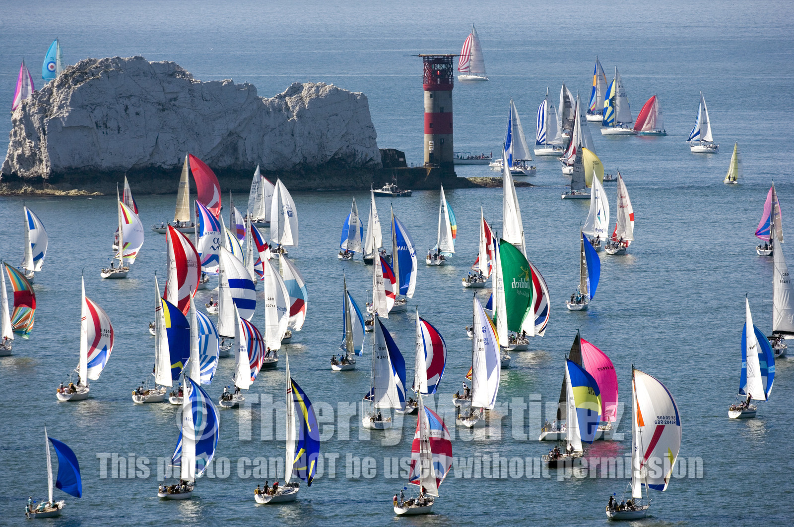 ROUND THE ISLAND RACE, ISLE OF WIGHT-UK . 3  June 2006.