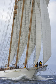 22_17046   © Thierry Martinez.FAIRLIE,SCOTLAND - UK 11th June 20222022 RICHARD MILLE FIFE REGATTA.Day 1. Race cancelled ,