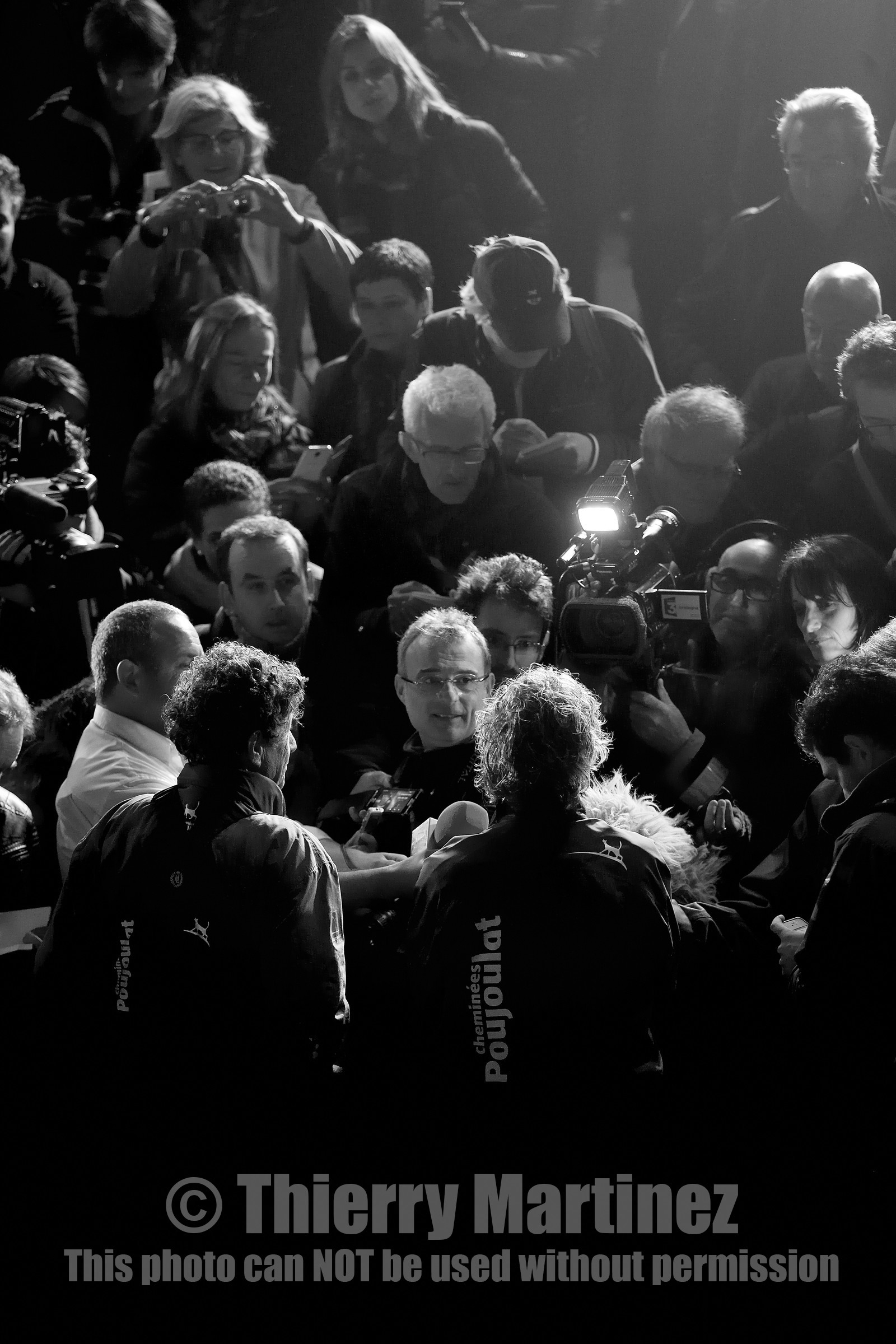 Bernard Stamm (SUI) & Jean Le Cam (FRA) winners of BWR 2014-15 on CHEMINEES POUJOULAT