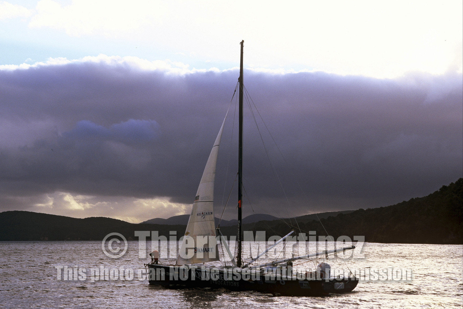 Yves Parlier (FRA) Vendée Globe 2000-01