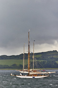 22_17002   © Thierry Martinez.FAIRLIE,SCOTLAND - UK 11th June 20222022 RICHARD MILLE FIFE REGATTA.Day 1. Race cancelled , too much wind…