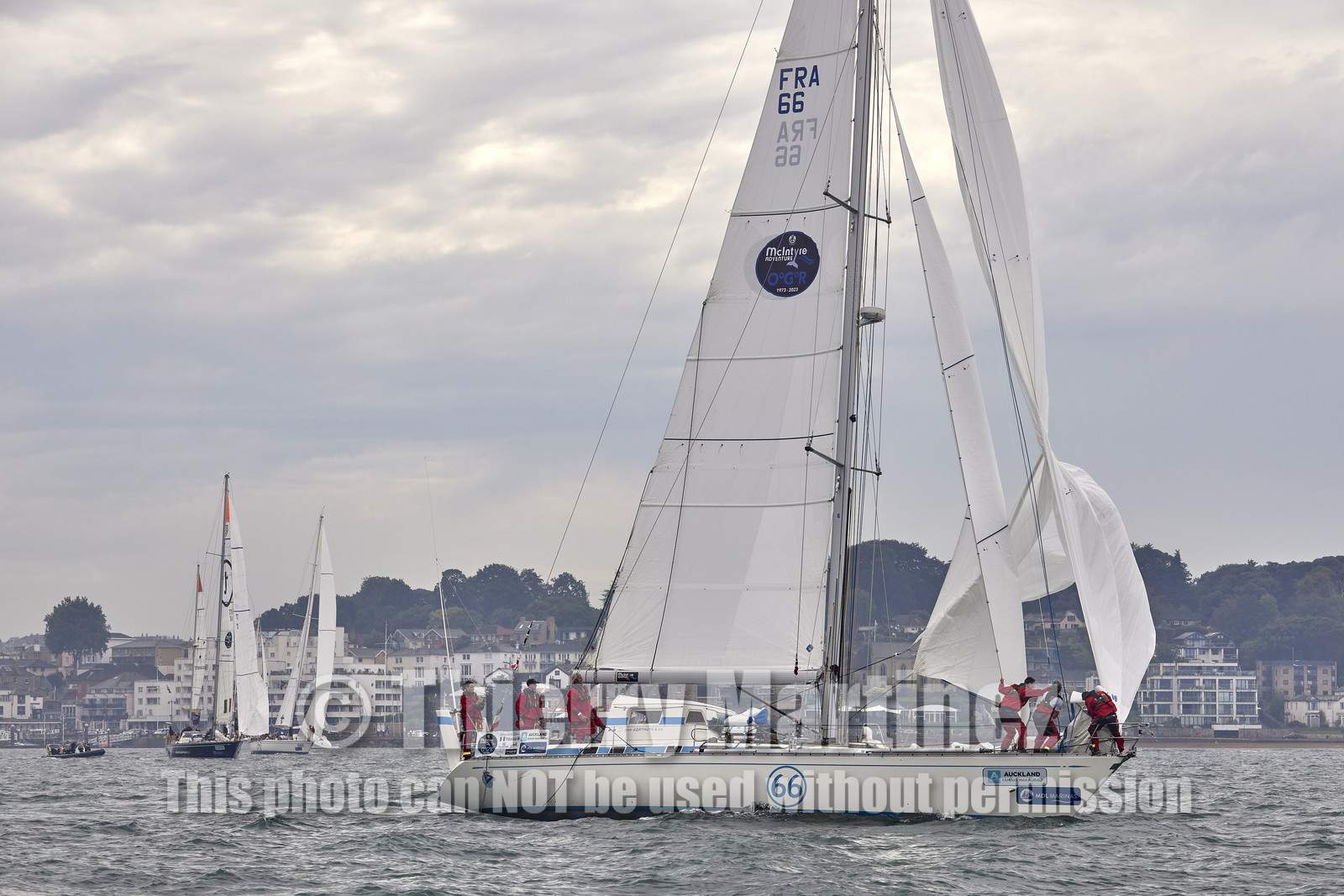 23_19553   © Thierry Martinez. SOUTHAMPTON,  - UK 10 septembre 2023.OCEAN GLOBE RACE 2023.Start Leg 1 : Southampton ( UK)   Cape Town ( South Africa)