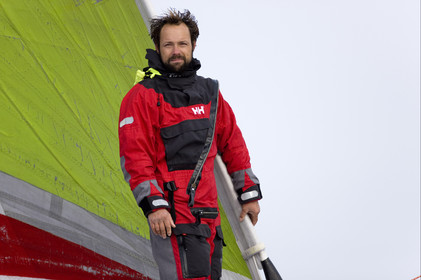 Thomas Coville (FRA) Solo Sailing Round the World Record attempt, Finish .