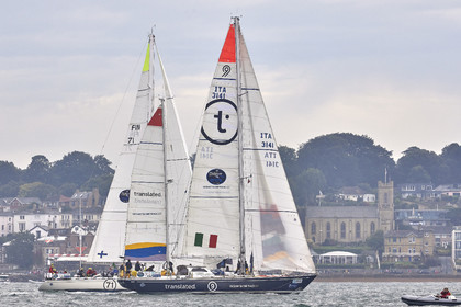 23_19562   © Thierry Martinez.SOUTHAMPTON,  - UK 10 septembre 2023.OCEAN GLOBE RACE 2023.Start Leg 1 : Southampton ( UK)   Cape Town ( South Africa)