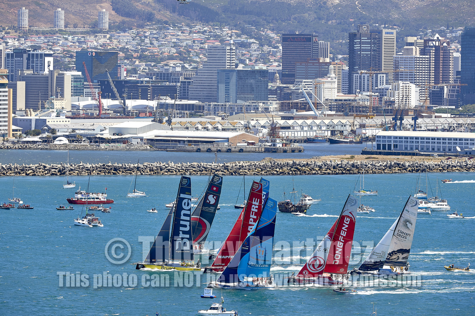 team AkzoNobel  in Volvo Ocean Race 2017-18.