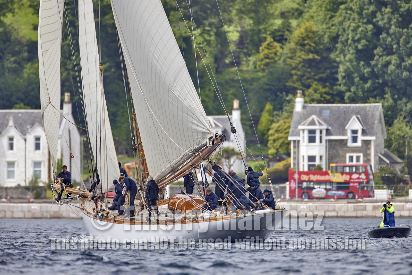 22_17006   © Thierry Martinez.FAIRLIE,SCOTLAND - UK 13th June 20222022 RICHARD MILLE FIFE REGATTA.Day 3;