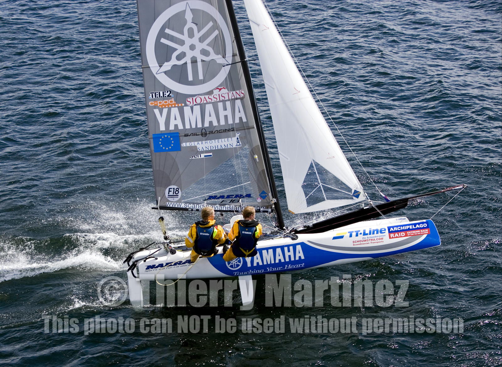 ©ThMartinez. NAGU, Finland, 28 JUNE 2006..Archipelago Raid 2006 (26-30 June 2006) Day 3-  .