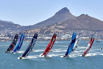 team AkzoNobel  in Volvo Ocean Race 2017-18.