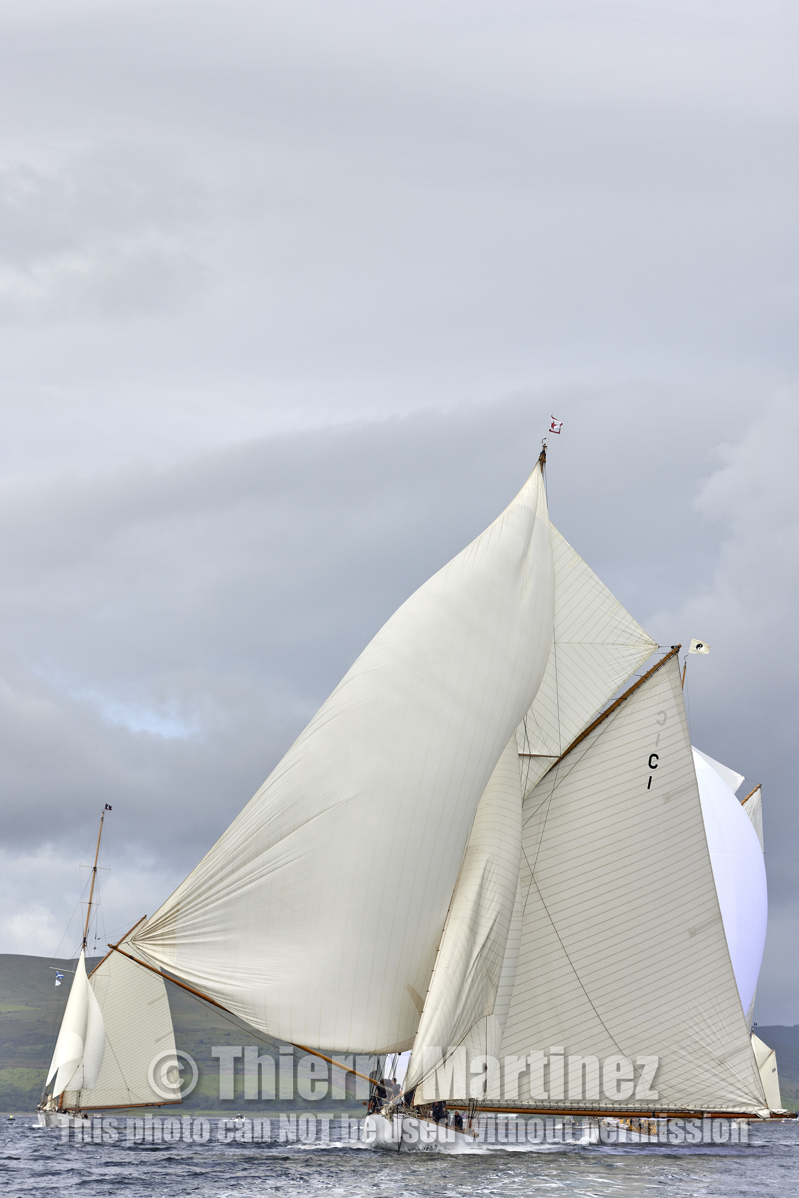 22_17006   © Thierry Martinez.FAIRLIE,SCOTLAND - UK 13th June 20222022 RICHARD MILLE FIFE REGATTA.Day 3;