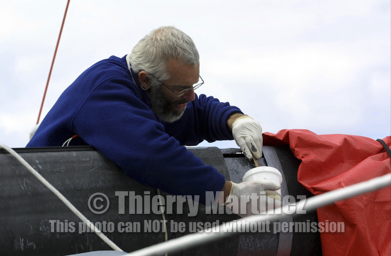 Yves Parlier (FRA) Vendée Globe 2000-01