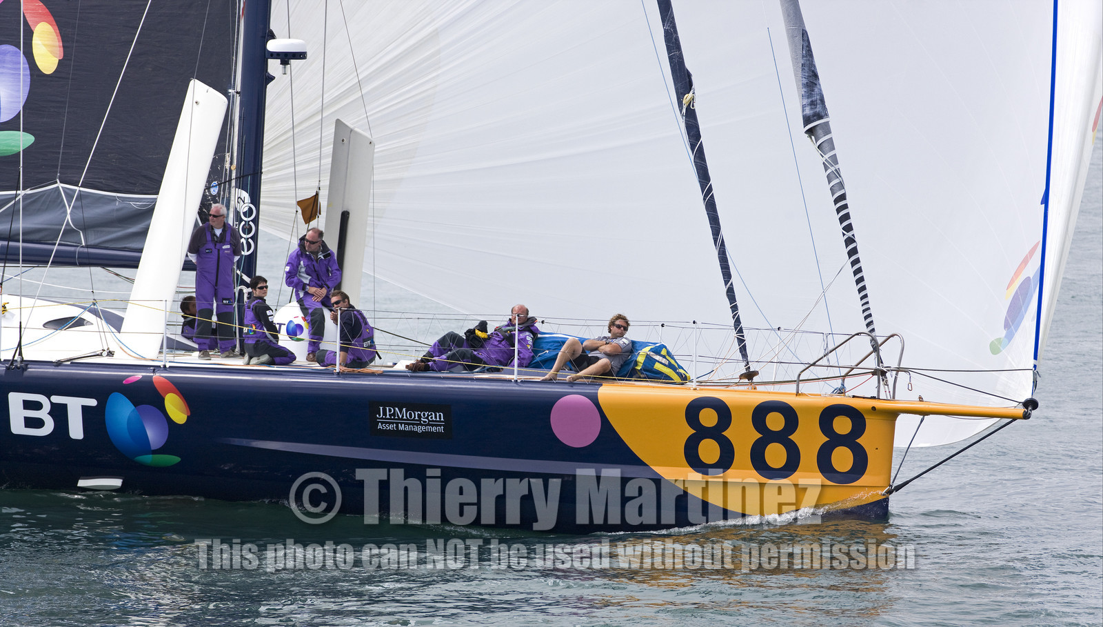 JP Morgan Asset Management Round The Island Race. 20 June 2009.
