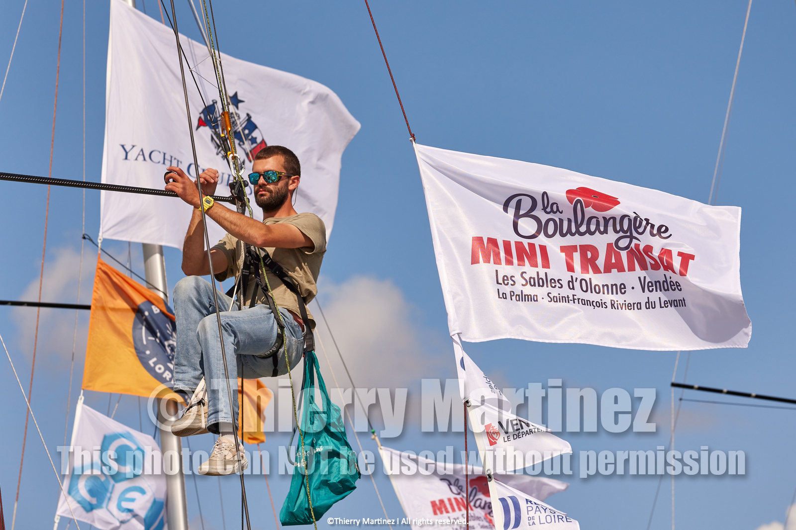 23_21027   © Thierry Martinez. LES SABLES D'OLONNE, 85 - FRANCE 22 septembre 2023.MINI TRANSAT 2023. Départ le 24 septembre.Les Sables d’Olonne (FRA)    Santa Cruz de la Palma ( Canaries)    St François ( Guadeloupe): 4050 NM.