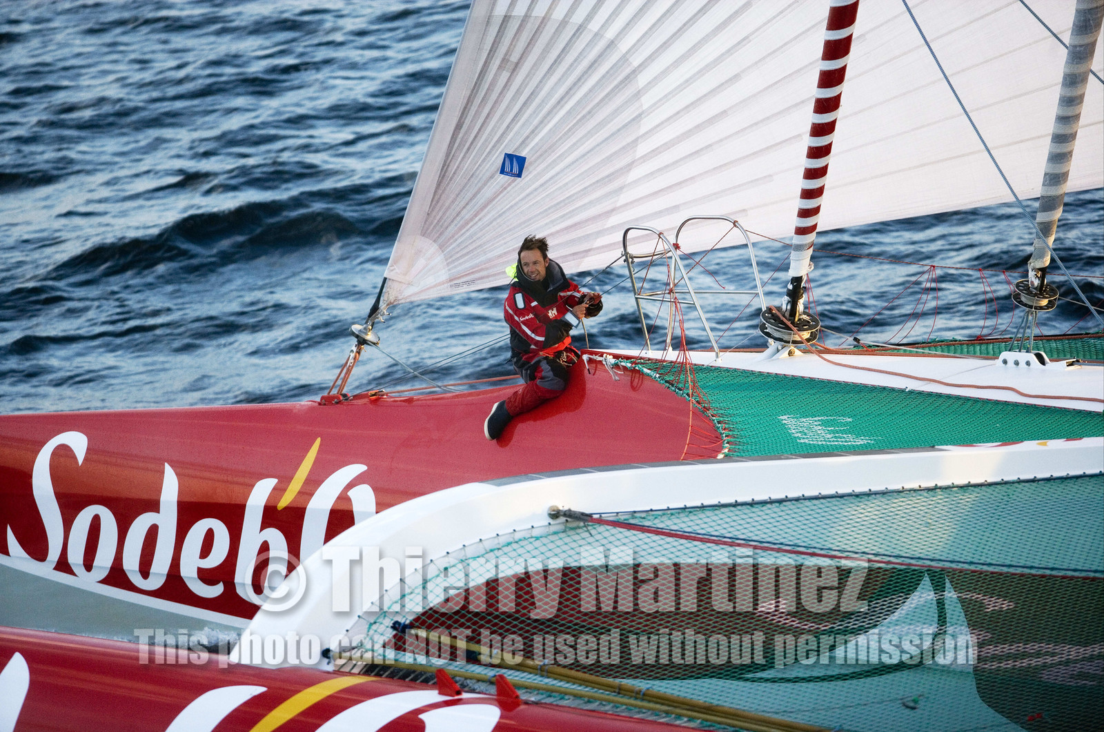 Thomas Coville- Maxi Trimaran SODEB'O - NOV 2007